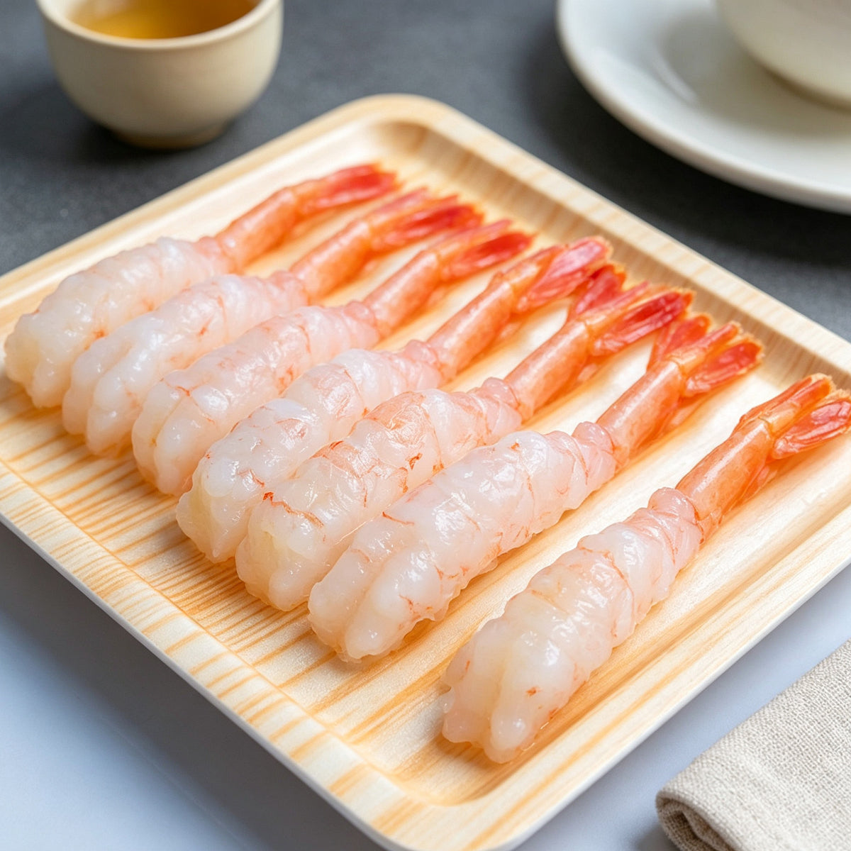 Sweet Raw Shrimp Sashimi Grade